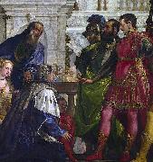 Paolo  Veronese Family of Darius before Alexander Spain oil painting artist